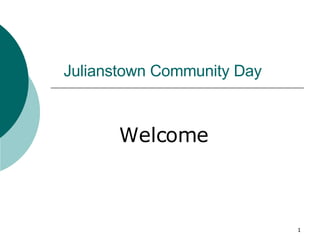 Julianstown Community Day Welcome 