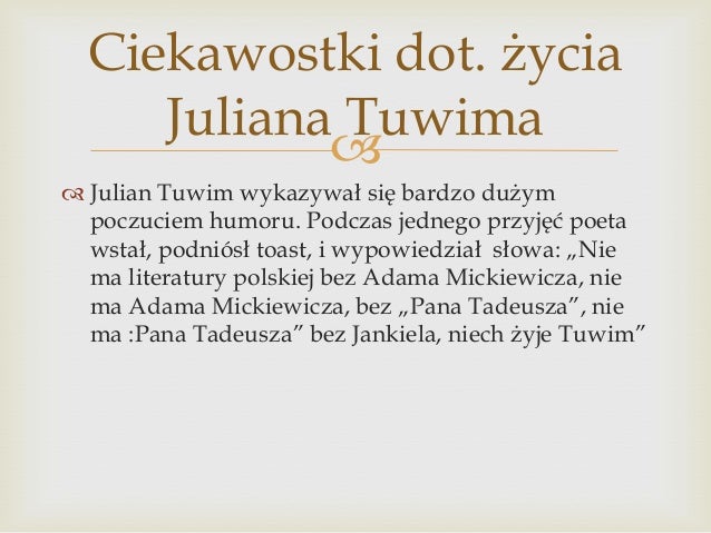 Julian Tuwim