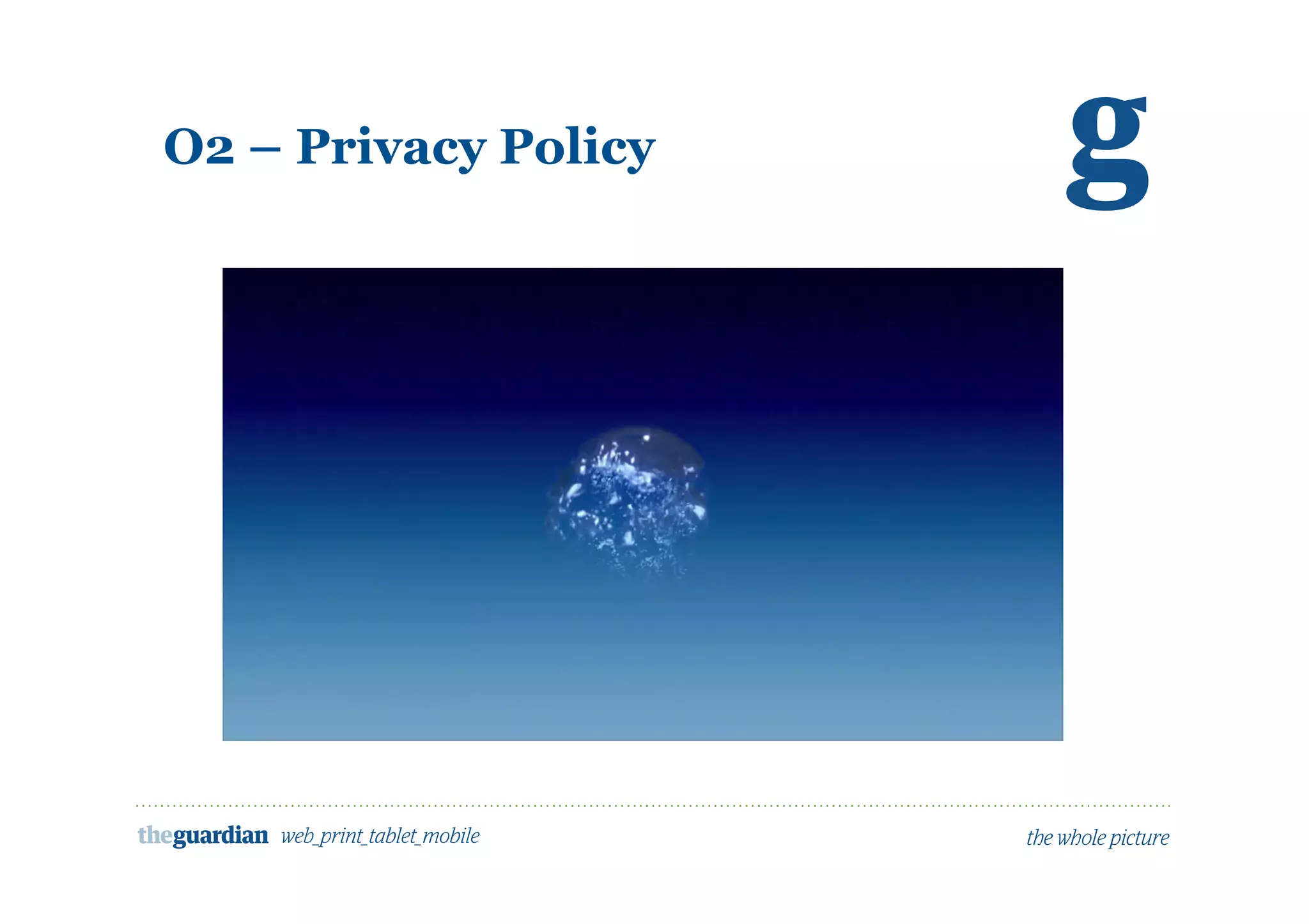 O2 – Privacy Policy
 