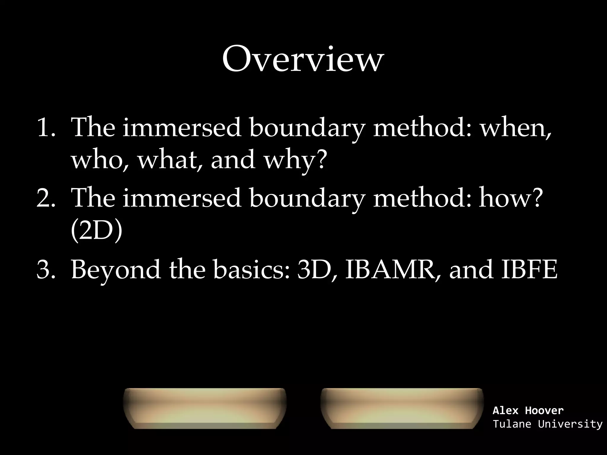 The immersed boundary method, from 2D fibres to 3D finite elements | PDF