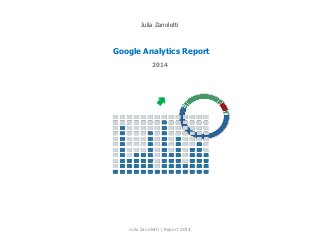Julia Zanoletti | Report 2014
Julia Zanoletti
Google Analytics Report
2014
 