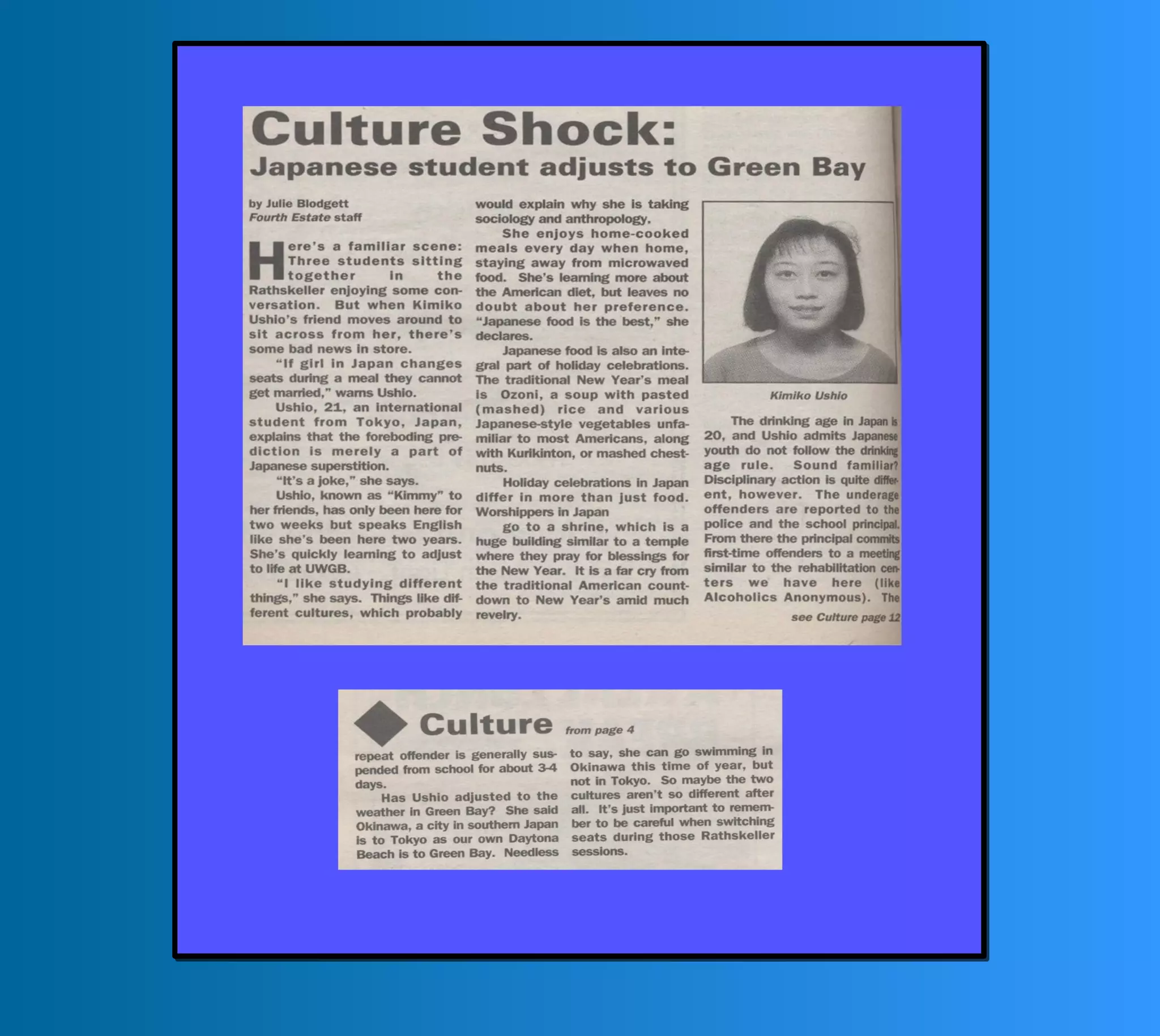 Julie Anne's Newspaper Feature Writing Samples | PPT