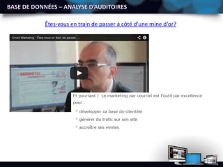 Êtes-vous en train de passer à côté d'une mine d'or?
 