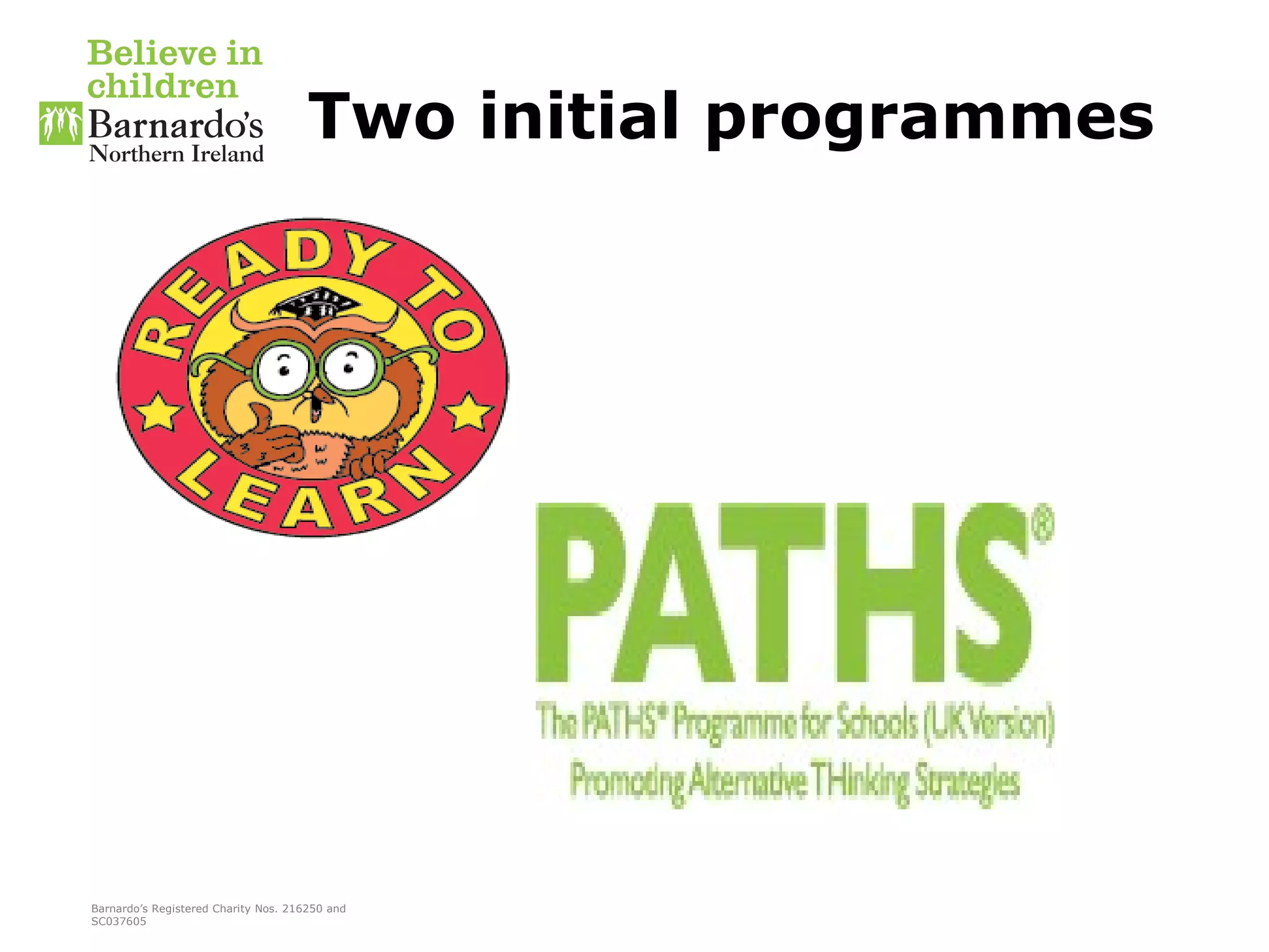 Julie Healy (Barnados) - Transformative Impact | PPT