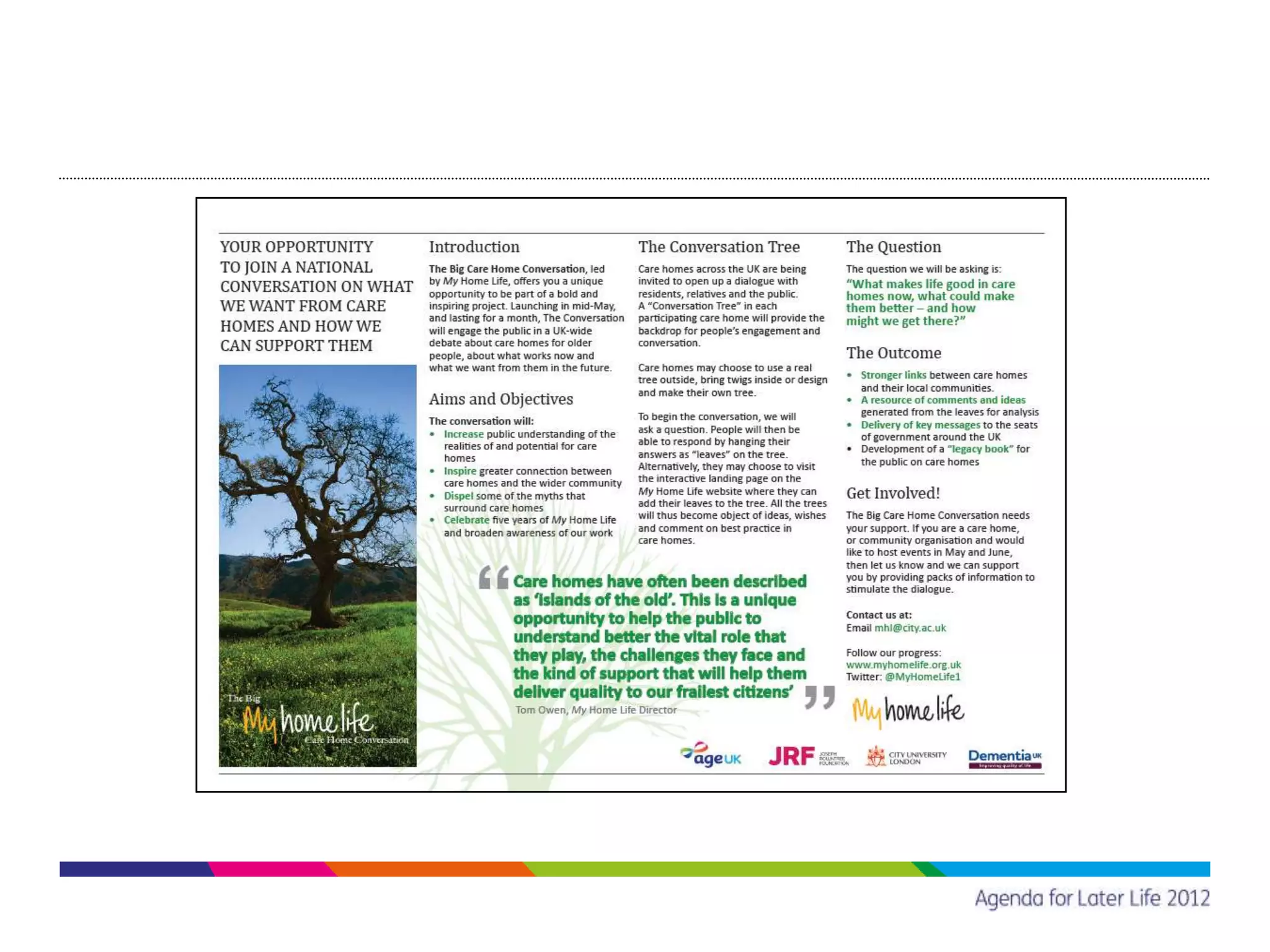 Julienne meyer presentation for age uk