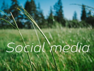 Social media

 