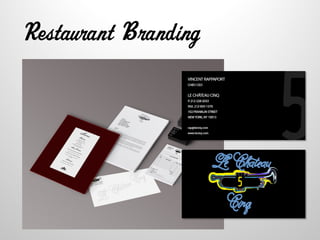 Restaurant Branding
 