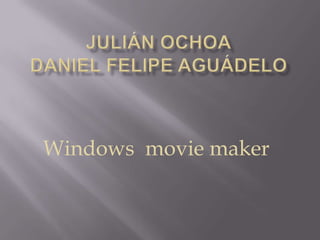 Windows movie maker

 