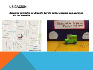 UBICACIÓN
Estamos ubicados en Antonio García cubas esquina con xocongo
s/n col transito
 