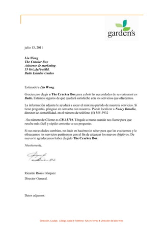 COMBINAR CORRESPONDENCIA