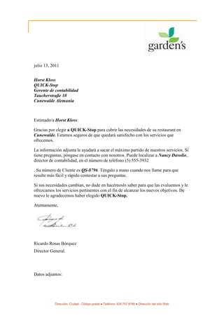 COMBINAR CORRESPONDENCIA