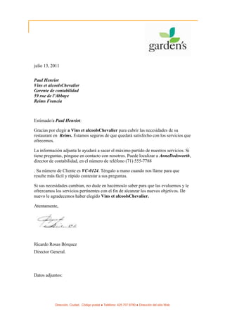 COMBINAR CORRESPONDENCIA