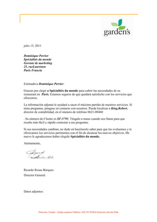 COMBINAR CORRESPONDENCIA