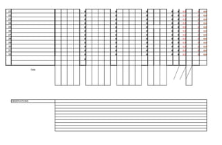 21                         0   0   0   0   0   0.0   0   0.0
22                         0   0   0   0   0   0.0   0   0.0
23                         0   0   0   0   0   0.0   0   0.0
24                         0   0   0   0   0   0.0   0   0.0
25                         0   0   0   0   0   0.0   0   0.0
26                         0   0   0   0   0   0.0   0   0.0
27                         0   0   0   0   0   0.0   0   0.0
28                         0   0   0   0   0   0.0   0   0.0
29                         0   0   0   0   0   0.0   0   0.0
30                         0   0   0   0   0   0.0   0   0.0
31                         0   0   0   0   0   0.0   0   0.0
32                         0   0   0   0   0   0.0   0   0.0

                           0



                    Date




     OBSERVATIONS
 