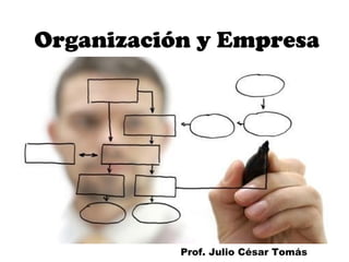 Organización y Empresa




           Prof. Julio César Tomás
 