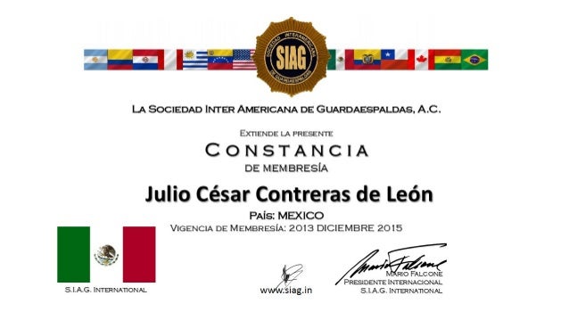 Julio césar contreras de león