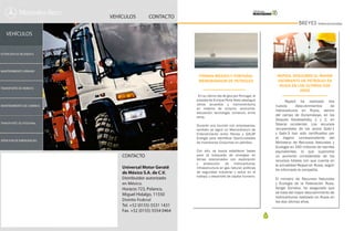 18 19
BREVES Internacionales
FIRMAN MÉXICO Y PORTUGAL
MEMORÁNDUM DE PETRÓLEO
En su último día de gira por Portugal, el
presidente Enrique Peña Nieto atestiguó
varios acuerdos y memorándums
en materia de turismo, economía,
educación, tecnología, comercio, entre
otros.
Durante una reunión con empresarios,
también se signó un Memorándum de
Entendimiento entre Pemex y GALAP
Energía para identificar Oportunidades
de Inversiones Conjuntas en petróleo.
Con ello, se busca establecer bases
para la búsqueda de sinergias en
temas relacionados con exploración
y producción de hidrocarburos;
infraestructura en gas natural; políticas
de seguridad industrial y salud en el
trabajo; y desarrollo de capital humano.
REPSOL DESCUBRE EL MAYOR
YACIMIENTO DE PETRÓLEO EN
RUSIA EN LOS ÚLTIMOS DOS
AÑOS
Repsol ha realizado dos
nuevos descubrimientos de
hidrocarburos en Rusia, dentro
del campo de Ouriyinskoye, en los
bloques Karabashsky 1 y 2, en
Siberia occidental. Los recursos
recuperables de los pozos Gabi-1
y Gabi-3 han sido certificados por
el órgano correspondiente del
Ministerio de Recursos Naturales y
Ecología en 240 millones de barriles
equivalentes, lo que supondría
un aumento considerable de los
recursos totales con que cuenta en
la actualidad Repsol en Rusia, según
ha informado la compañía.
El ministro de Recursos Naturales
y Ecología de la Federación Rusa,
Sergei Donskoi, ha asegurado que
se trata del mayor descubrimiento de
hidrocarburos realizado en Rusia en
los dos últimos años.
 