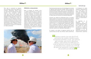 54 55
REPORTAJE
“
”
Pemex cuenta con más de 55 mil
kilómetros de tubería metálica para
transportar petróleo crudo, gas natural,
gas amargo, gas dulce, gasolinas,
diesel y otros productos refinados en
todo el territorio nacional, sin embargo,
la infraestructura cuenta con más de
30 años de operación cuando su vida
útil se estima en 20 años.
Pero, aquí, lo importante es destacar
que la principal causa de las fugas es la
corrosión. Actualmente, Pemex cuenta
con más de 55 mil kilómetros de tubería
metálica para transportar petróleo
crudo, gas natural, gas amargo, gas
dulce, gasolinas, diesel y otros productos
refinados en todo el territorio nacional, sin
embargo, la infraestructura cuenta con
más de 30 años de operación cuando su
vida útil se estima en 20 años; en años
recientes los accidentes en ductos se han
concentrado en los estados de Veracruz
29%; Campeche 25%; y, Tabasco con 23%,
precisamente en donde se han detectado
en malas condiciones.
Definición y consecuencias
Bajo el concepto de corrosión como
“el ataque destructivo de un metal por
reacción química o electroquímica con
su medio ambiente”, los ductos para
recolección y transporte de hidrocarburos,
localizados en agua (dulce o salada) o
enterrados, se vuelven más vulnerables al
estar sujetos a condiciones ambientales y
operacionales que llegan a ocasionarles
daños, tales como la corrosión interna o
externa y daños producidos por agentes
externos, entre los que se encuentran las
abolladuras, muescas, grietas, rayones y
laminaciones, entre otros que ocasionen
detrimento de su resistencia a la presión
interna de trabajo.
Paraabundarsobreestetema,Oil&GasMagazineentrevistó
al ingeniero Etienne Mondie Cuzange, Director General de
Comercializadora Ultratec, quien con una especialidad en
Control de corrosión y Protección Catódica y una experiencia
de 27 años explicó los tipos de corrosión, las técnicas para
prevenirla/eliminarlaysobretodo,losmétodosdeinspección
en estas líneas de conducción de Petróleos Mexicanos.
Comenzó por explicar las diferencias entre la corrosión
interior y exterior, en la cual la primera se deriva de la relación
electroquímica que existe entre el producto transportado y
el acero de los ductos mientras que el segundo tipo surge en
consecuencia de un fenómeno electroquímico que existen
entre el acero y el medioambiente. Igualmente, destacó
que en ocasiones las fallas por causa de corrosión son
consecuencia de una serie de circunstancias que pueden
combinarse (diseño inadecuado, agentes agresivos en el
electrolito, selección de materiales inadecuados,…).
En relación a los daños, el ingeniero confirmó que las
consecuencias de este mal provocan daños económicos,
a la población y al medio
ambiente. “Definitivamente
es un tema serio y que
todas las empresas que
se dedican al transporte
mediante ductos deben
consideran dentro de su
análisis de costo inicial y de
costo de mantenimiento”,
aseveró.
La seguridad en la
operación de las
instalaciones petroleras es
de vital importancia, sobre
todo cuando se detecta
un daño en un ducto, se
debe evaluar su resistencia
remanente a fin de
determinar las acciones de
mantenimiento preventivo
 