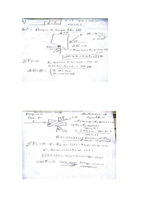 Ejercicios mecanica estatica