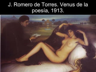J. Romero de Torres. Venus de la poesía, 1913. 