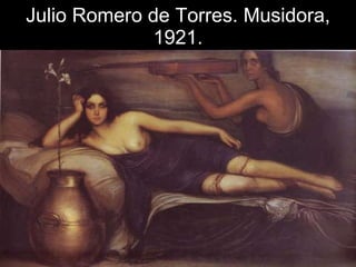 Julio Romero de Torres. Musidora, 1921. 