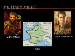 Mark Antony Marcus Junius Brutus Gaul 