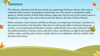 Julius Caesar Study Guide  Literature Guide  LitCharts