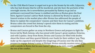 Casca in Julius Caesar by Shakespeare  Summary  Analysis  Video  Lesson  Transcript  Studycom