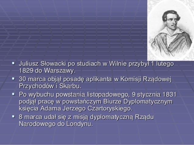 Juliusz slowacki