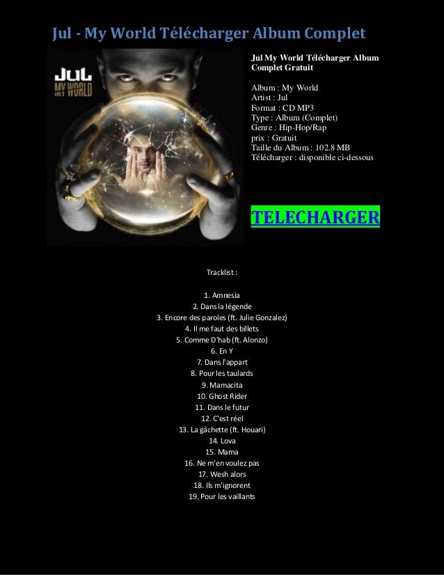 ALBUM À TÉLÉCHARGER GRATUITEMENT