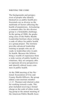 July 2002, Vol 92, No. 7  American Journal of Public Health E.docx