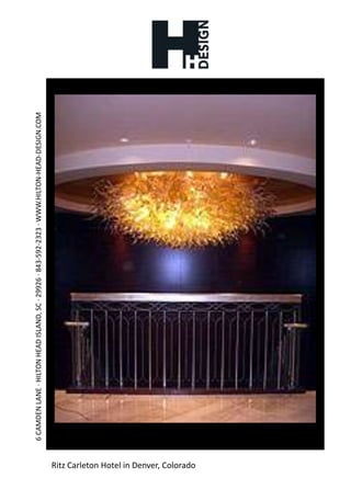 Ritz Carleton Hotel in Denver, Colorado