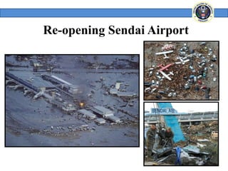 Re-opening Sendai Airport
 