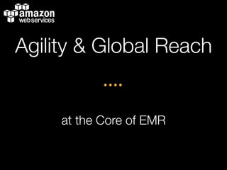 Agility & Global Reach

at the Core of EMR
 