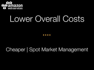 Lower Overall Costs

Cheaper | Spot Market Management
 