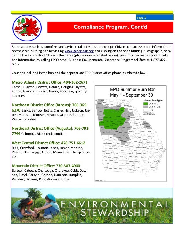 GAARNG July 2014 Environmental Newsletter