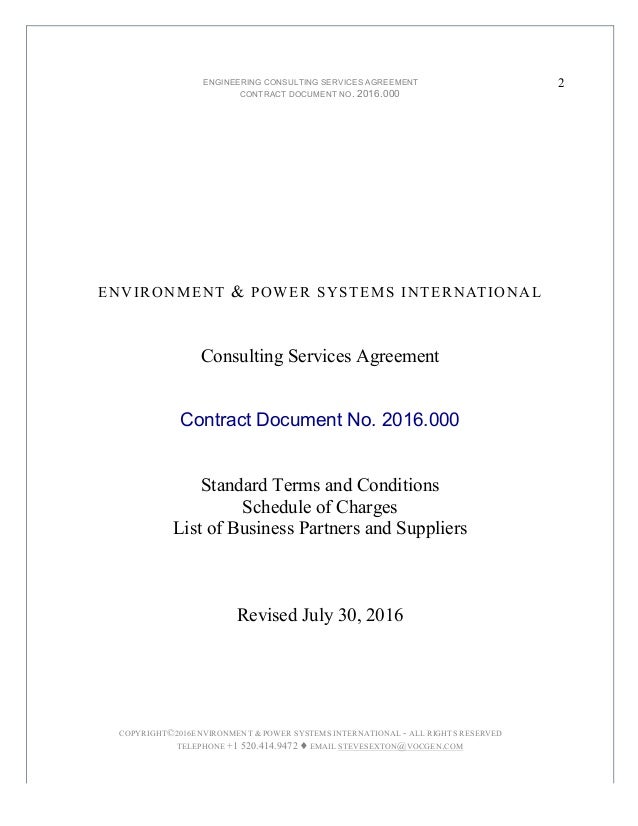 july 2016 consulting services agreement epsi services agreement contract