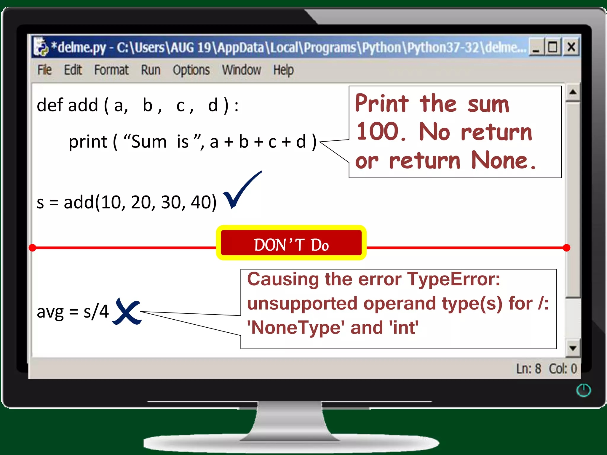 FUNCTIONS IN PYTHON. CBSE +2 COMPUTER SCIENCE | PPT