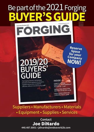 July/Aug Forging Magazine | PDF