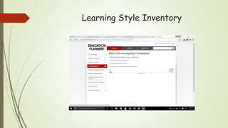 Learning Style Inventory
 