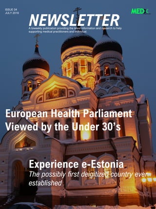 Newsletter MEDxcare - July cover