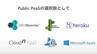 Public PaaSの選択肢として
 