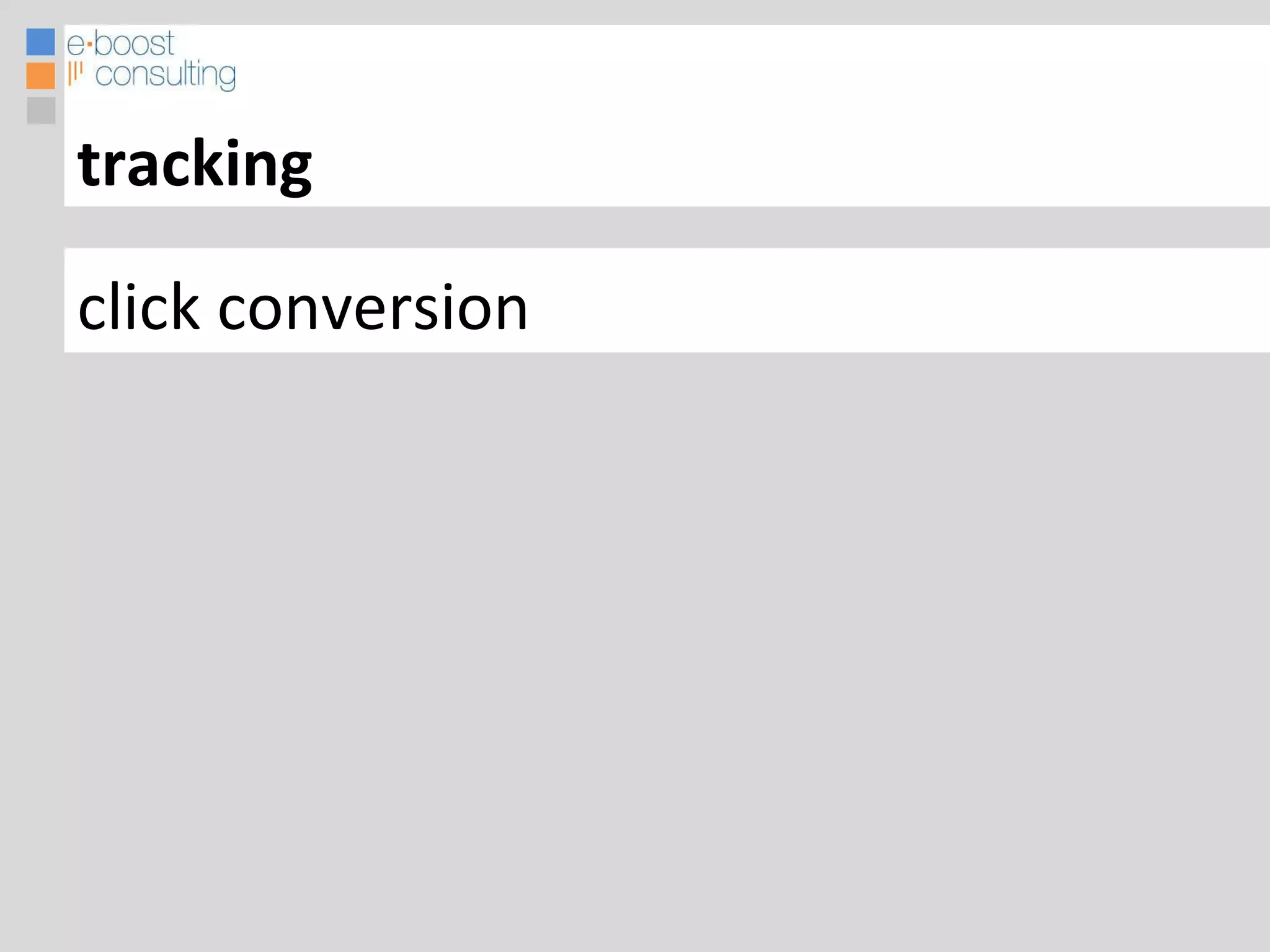 click conversion tracking 
