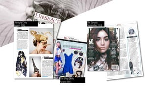Lifestyle China
August 2013
Elle Shop China
August 2013
Elle Canada
September 2013
 