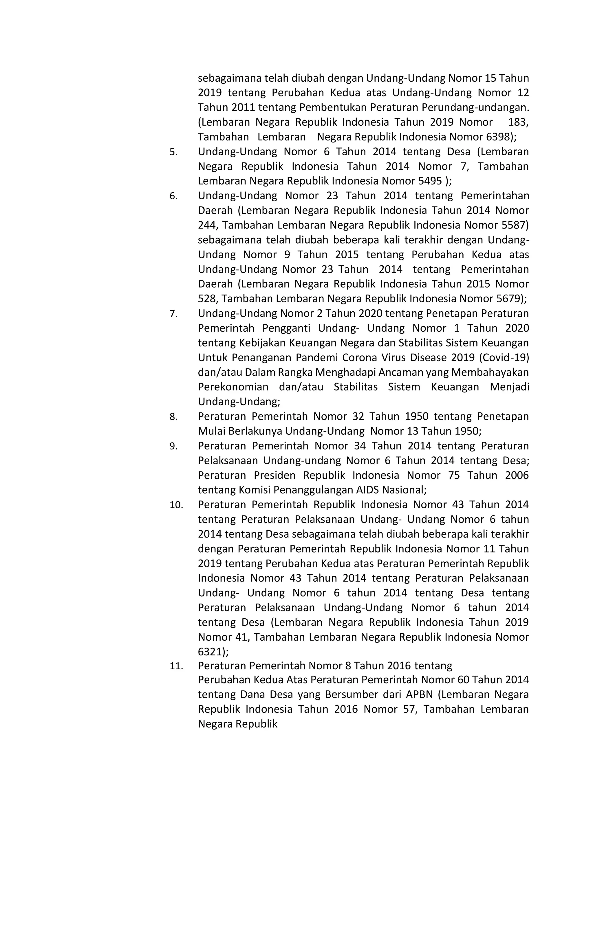 KEPUTUSAN KEPALA DESA TENTANG PEMBENTUKAN WARGA PEDULI HIV-AIDS (WPA) | PDF