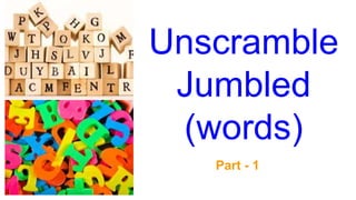 Jumbled Words Jumbled Words For Kids Jumbled Letters Jumble, 51% OFF