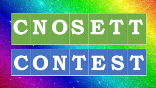 C N OS E T T
CON T E S T
 