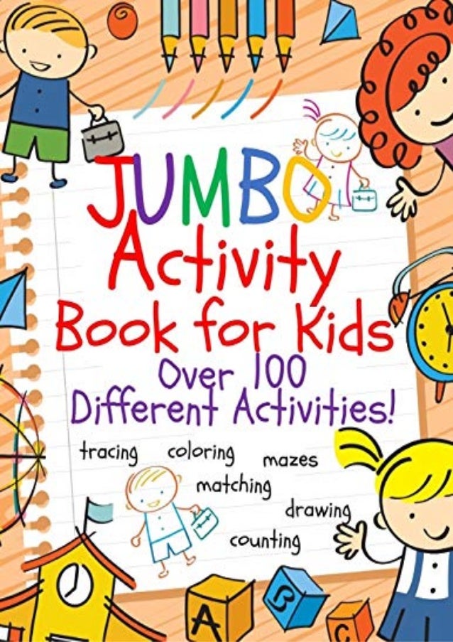 Download Pdf Jumbo Activity Book For Kids Jumbo Coloring Book And Activity
