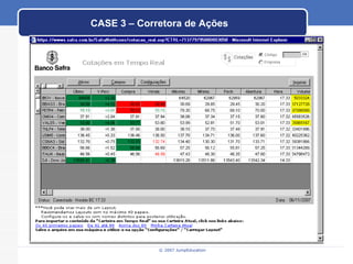 CASE 3 – Corretora de Ações 