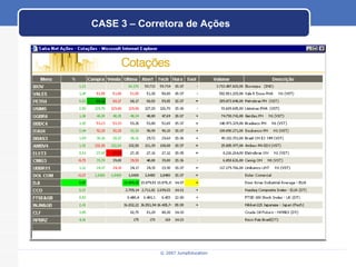 CASE 3 – Corretora de Ações 